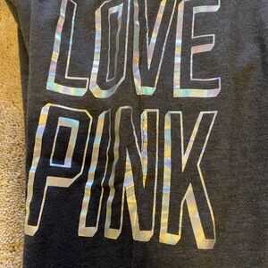 PINK Victoria's Secret Charcoal sweatpants medium